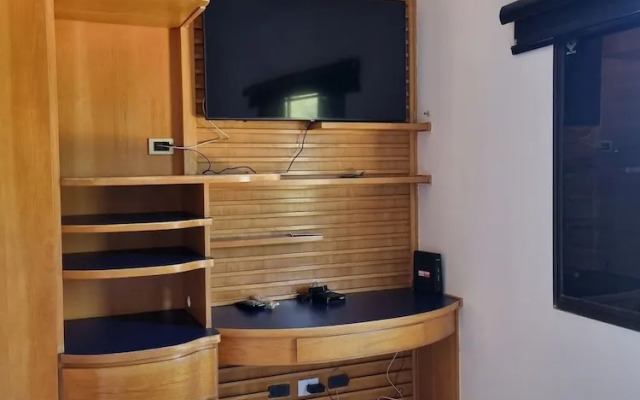 Lindo loft decorado centro com garagem