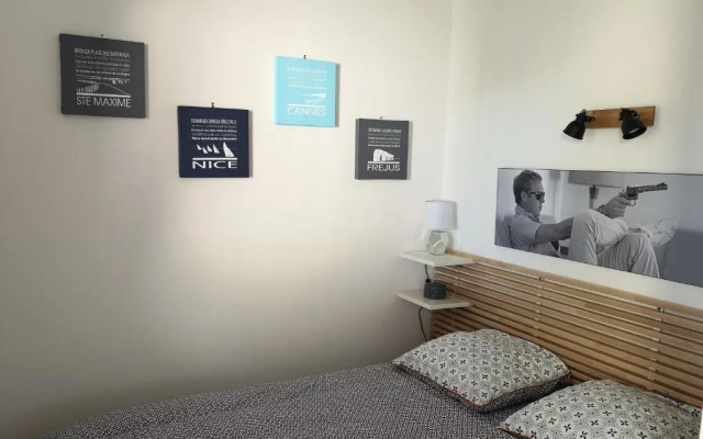 Appartement Sainte-Maxime, plage de la Nartelle