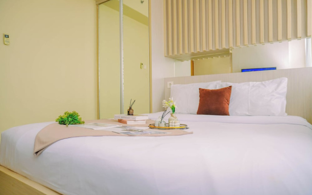 Bright 1Br With City View At Oasis Cikarang Apartment