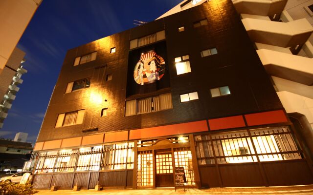 Отель Khaosan Fukuoka Annex Хаката вид на фасад