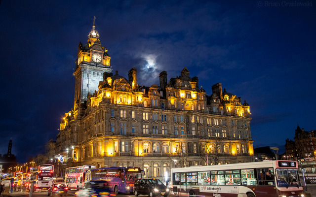 The Balmoral Hotel вид на фасад