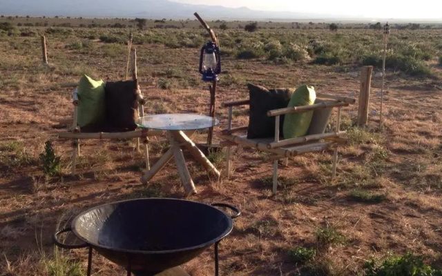 Amanya Double Pitch Tent With Mt Kilimanjaro View