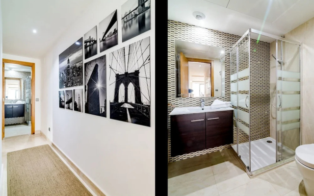 LAB-Modern 3 bedroom apart near beach