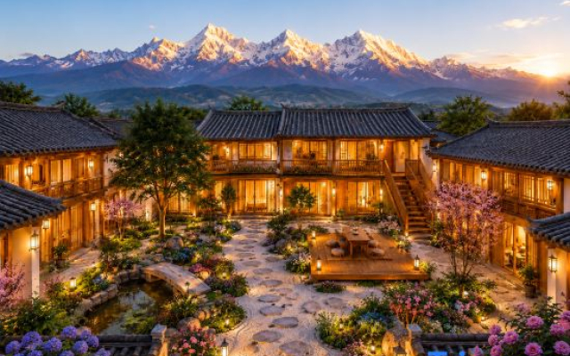 Lijiang Anlu Jingyuexuan Inn