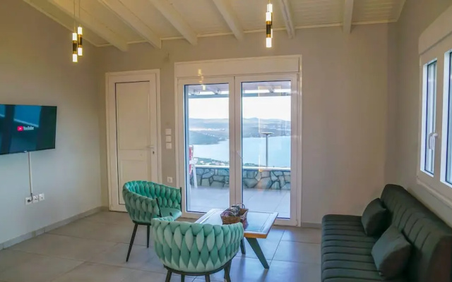 Nireos Coast Evia - Panoramic Seaview Gem