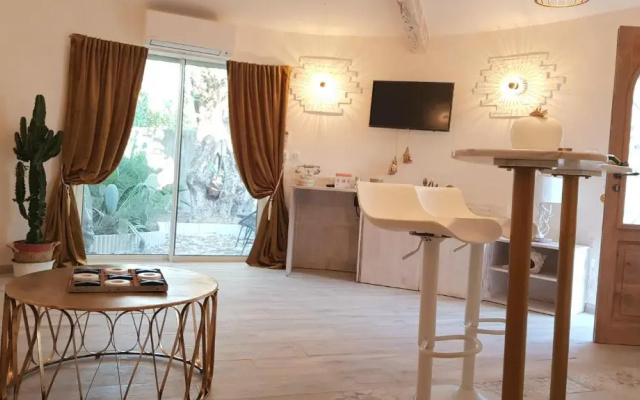 Studio villa château Currault