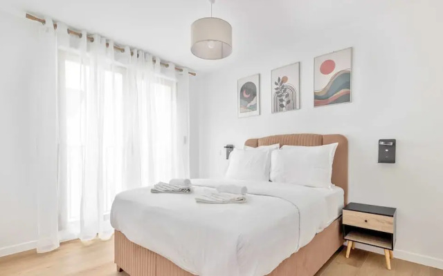 Modern Apt With Balcony -6p-proche Disney/paris