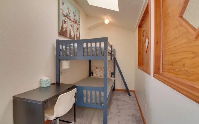 Balcony & Ski Slope Views: Idyllic Granby Condo!