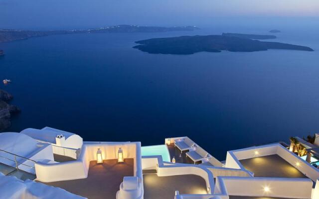 Chromata Santorini Hotel вид на фасад