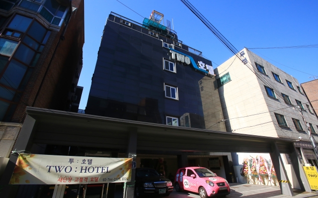 Jongno Two Hotel Сеул вид на фасад