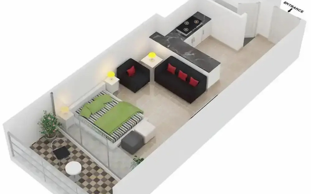 LUX  The Marina View Suite 1