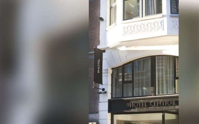 Отель Le 9Hotel Central Брюссель вид на фасад