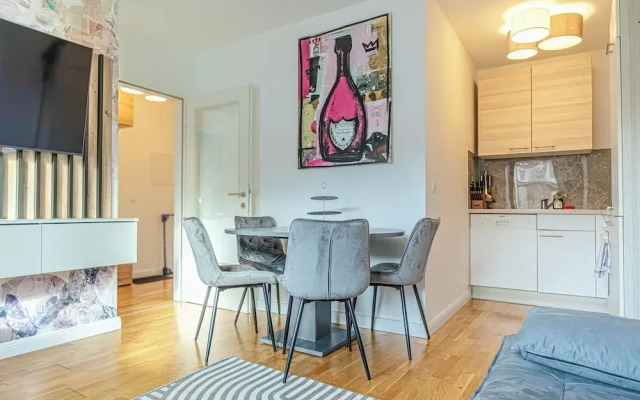 Modern 1BR Living Room Apartment Vienna