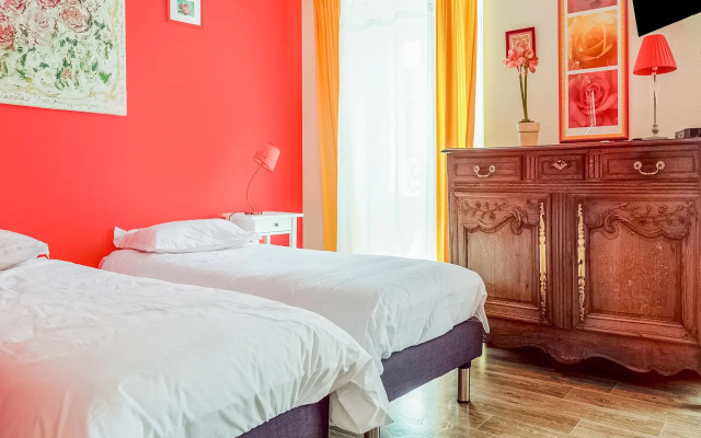 Atmospheric holiday home in Bréville-sur-Mer with terrace
