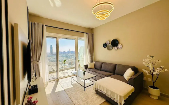 Stylish 1BR in JVC w Pool 6 Mins to Circle Mall