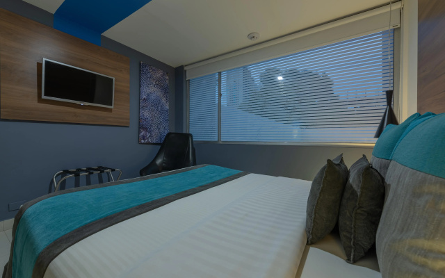 The Blue Hotel.