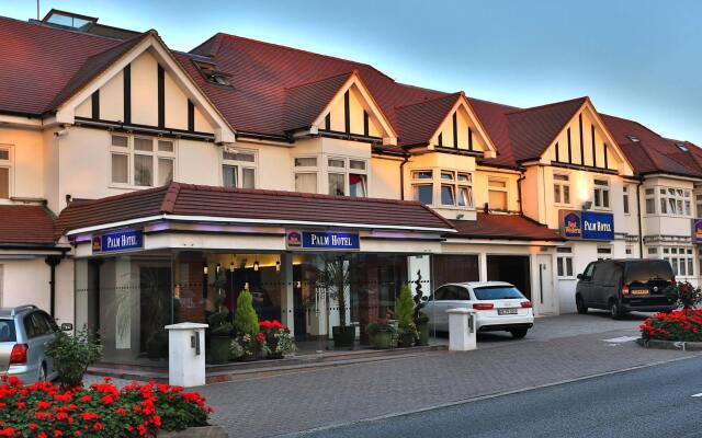 Отель Best Western Palm Hotel Великобритания, Лондон - отзывы, цены и фото номеров - забронировать отель Best Western Palm Hotel онлайн вид на фасад