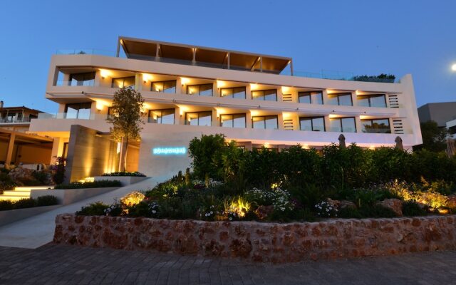 Отель Somewhere Boutique Hotel Vouliagmeni Греция, Афины - отзывы, цены и фото номеров - забронировать отель Somewhere Boutique Hotel Vouliagmeni онлайн вид на фасад