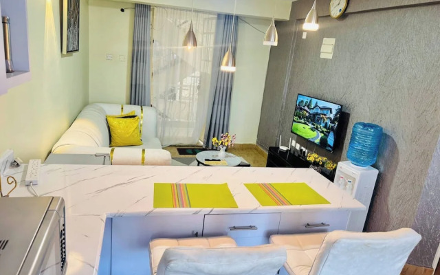 Jolly 1br With AC, Backup Gen, Netflix, Balcony