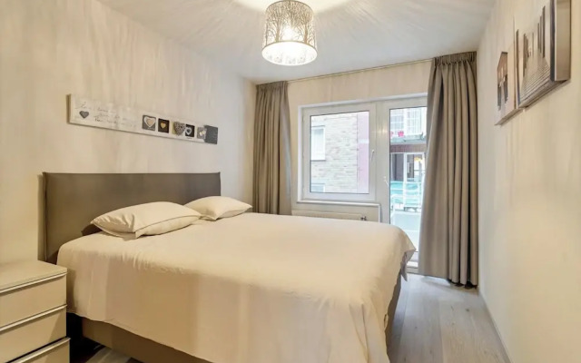Flat in Blankenberge by Marina and Beach