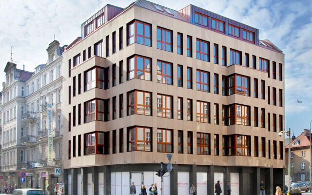 Отель E-Apartamenty Stary Rynek вид на фасад