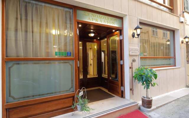 Arcadion Hotel вид на фасад