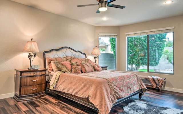 Phoenix Home: Heated Pool, Patio & Mountain Views!