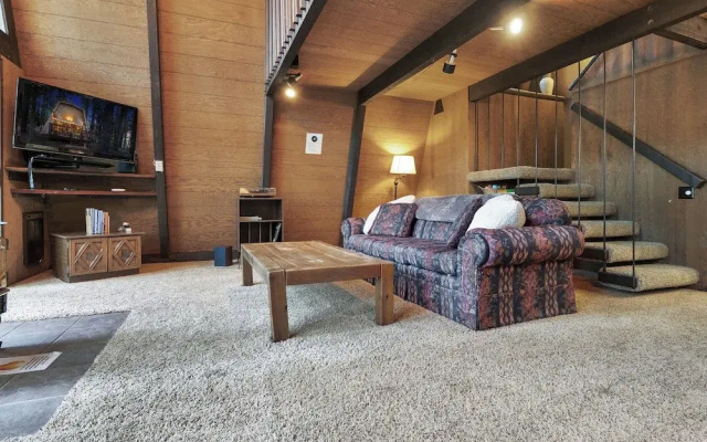 A Frame Hideaway | Floor to Ceiling Windows in the Pines