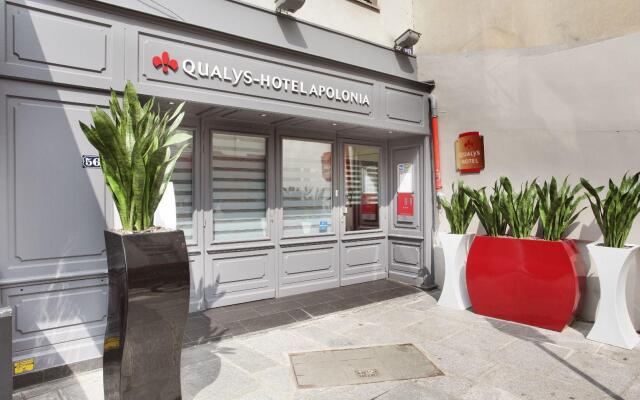 Hotel The Originals Paris Mouffetard Apolonia (ex Qualys-Hotel) вид на фасад
