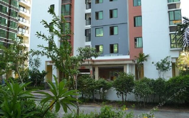 Апартаменты Lvjia Holiday Apartment Xinlang Guoji вид на фасад