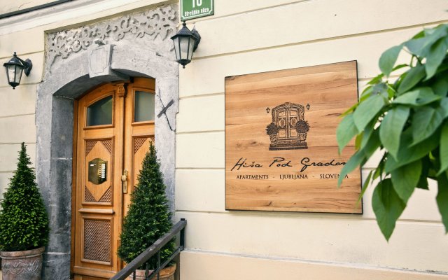 Apartments Hiša Pod Gradom in Ljubljana, Slovenia from 119$, photos, reviews - zenhotels.com hotel front