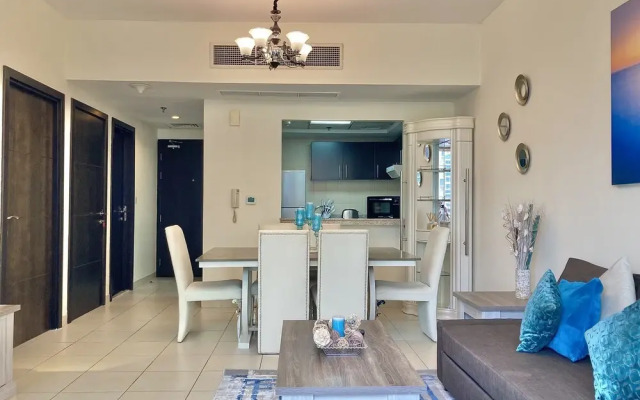 Whitesage - Marina Gem, Fancy Apartment with Waterfront Views, Dubai