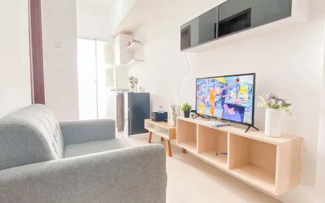 Basic Style And Compact 2Br Apartment At Vittoria Residence