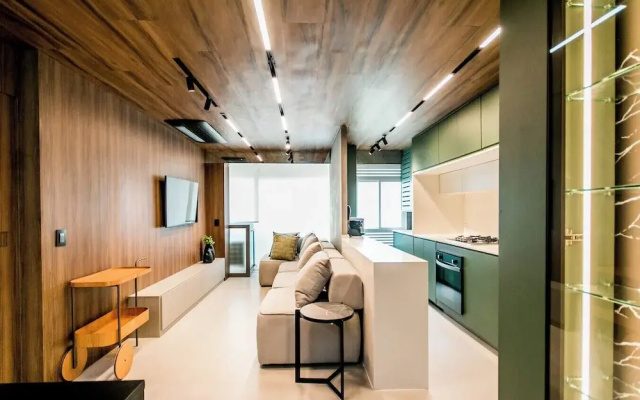 Apartamento Climatizado com Garagem em Alphaville