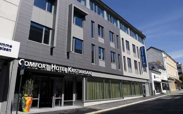 Отель Comfort Kristiansand Кристиансанд вид на фасад