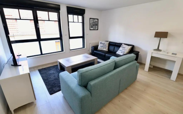 Maison Bleue - Apt 4 Pers, 2 Chambres, Prox Marche