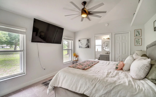 Private Yard + Patio: Central Sebastian Home!