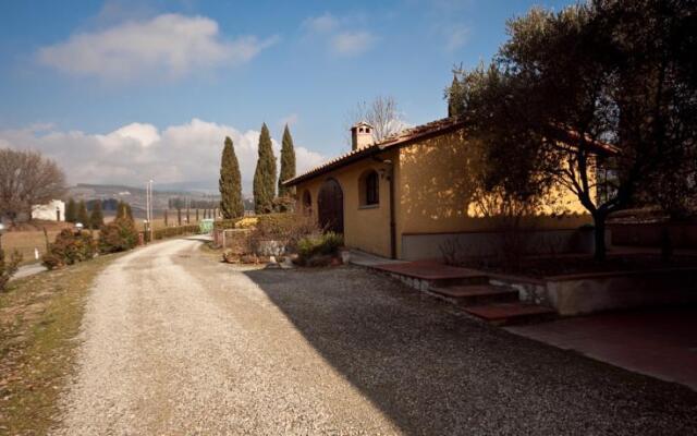 Отель Agriturismo Poggio Di Sotto вид на фасад