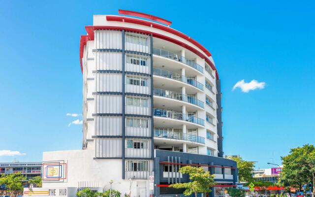 Апартаменты The Hub Apartments вид на фасад