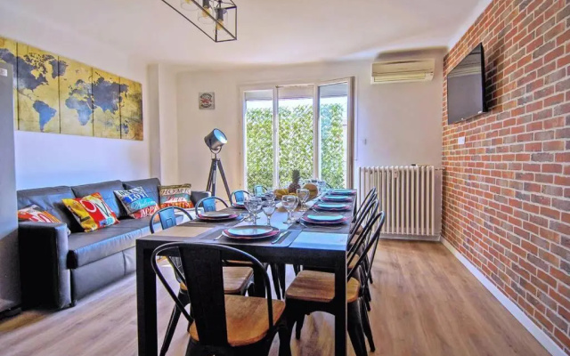 Climatisé Gare StCHARLES 4 chambres Grand Balcon / experience-immo
