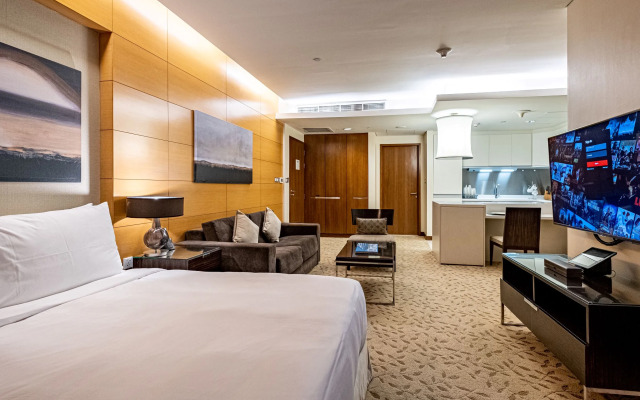 Spacious Studio Partial Burjview at The Address Dubai Mall