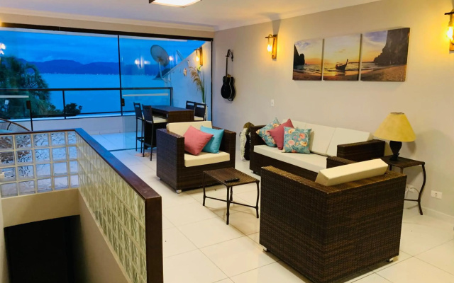 Lindo Duplex Pé Na Areia com Praia Privativa
