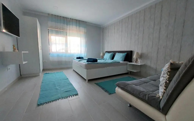 Blue Central House, curte proprie