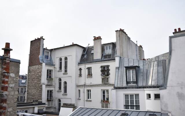 Отель Cosy 1 Bedroom Flat in Paris With Terrace Париж вид на фасад