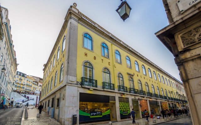 Отель Inn Rossio Португалия, Лиссабон - 8 отзывов об отеле, цены и фото номеров - забронировать отель Inn Rossio онлайн вид на фасад