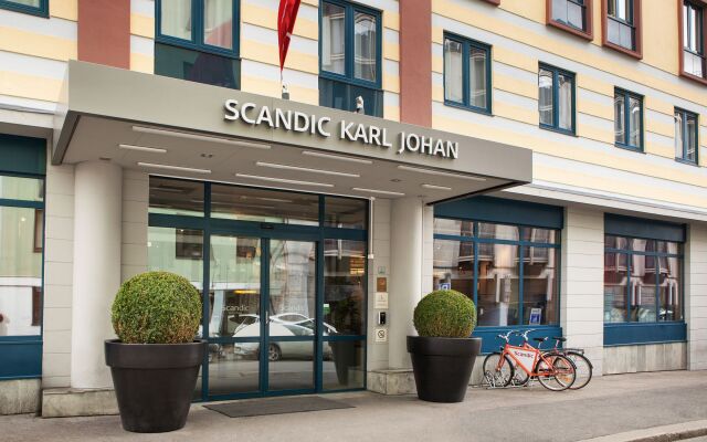 Отель Scandic Karl Johan вид на фасад