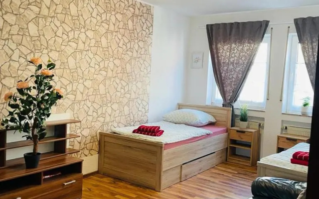 Ferienwohnung in Binger Stadtmitte mit Balkon