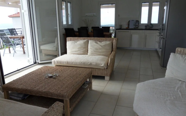 Elegant Villa in Evangelismos with Pool & Garden near Sea Beach