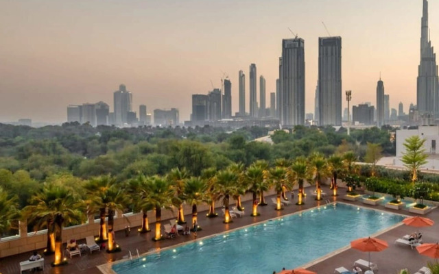 Silkhaus Furnished Burj Khalifa View Pool Gym
