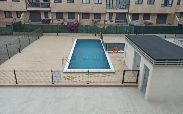 Cuera. Apartamento con piscina en Llanes
